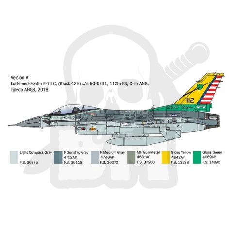 1:48 F-16C Fighting Falcon wersja PL