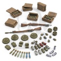 3D Printed Set Armory WWII American Grenades 1:35 amerykańskie miny granaty