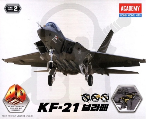 Academy 15401 4D Kit KAI KF-21 Boramae zestaw do złożenia