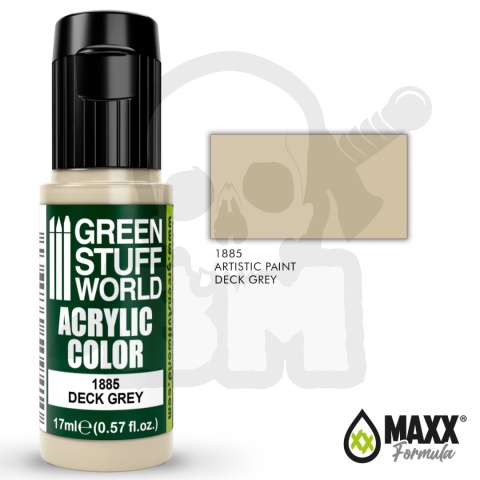 Acrylic Color Paint Maxx Formula Deck Grey farba akrylowa 17ml