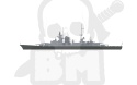 Airfix 50120 Waterline Set Sink the Bismarck 1:1200 zestaw 7 modeli okrętów