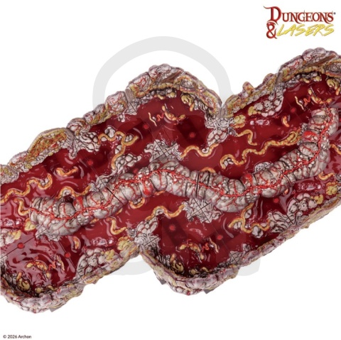 Archon DNL0147 Carnage Tract: Pre-Painted tereny do gier bitewnych i RPG