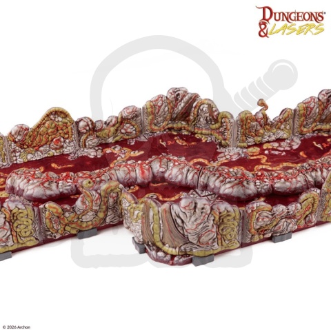 Archon DNL0147 Carnage Tract: Pre-Painted tereny do gier bitewnych i RPG