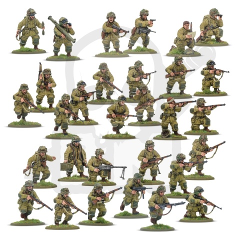 BOLT ACTION Currahee! US Airborne (D-Day) 1 wypraska 6 żołnierzy