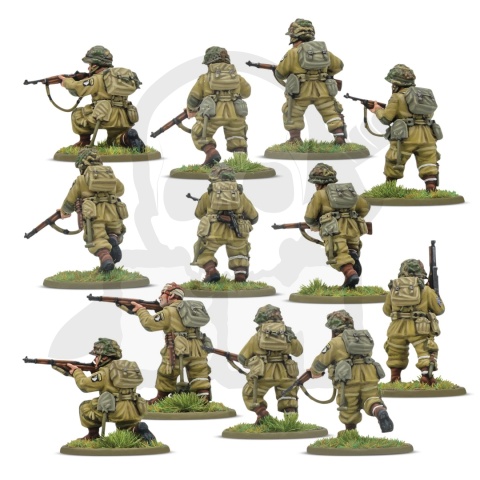BOLT ACTION Currahee! US Airborne (D-Day) 1 wypraska 6 żołnierzy
