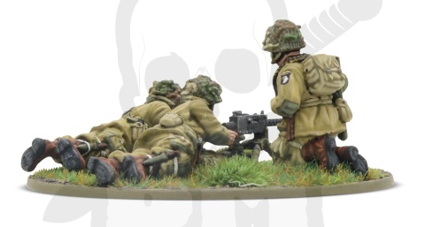 BOLT ACTION US Airborne Medium Machine Gun Team karabin maszynowy 0,3 cala