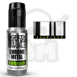 Chrome Paint Airbrush 17ml - metaliczna farbka efekt lustra