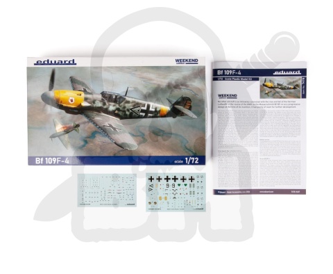 Eduard 7478 Bf 109F-4 Weekend Edition 1:72 model samolotu