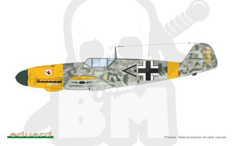 Eduard 7478 Bf 109F-4 Weekend Edition 1:72 model samolotu
