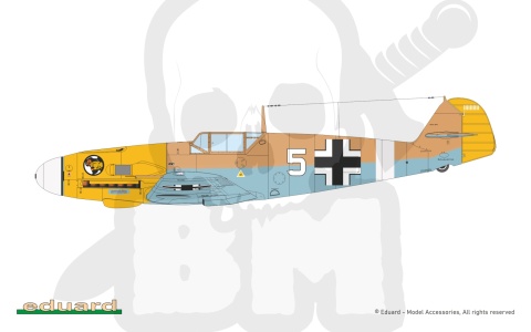 Eduard 7478 Bf 109F-4 Weekend Edition 1:72 model samolotu