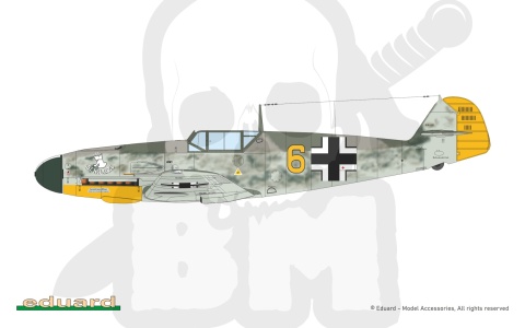 Eduard 7478 Bf 109F-4 Weekend Edition 1:72 model samolotu