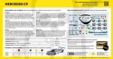 Heller 80107 Mercedes C9 1:43 model samochodu wyścigowego