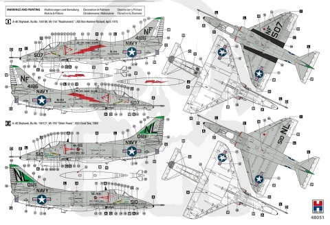 Hobby 2000 48051 Douglas A-4E/F Skyhawk 1:48 model samolotu