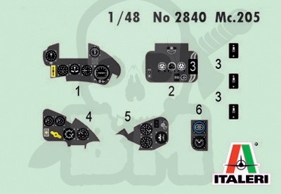 Italeri 2840 Macchi MC.202 Folgore 1:48 model samolotu