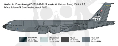 Italeri 91281 KC-135 R/FR Stratotanker 1:72 model samolotu
