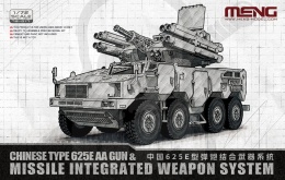 Meng 72017 Chinese Type 625E AA Gun & Missile Integrated Weapon System 1:72
