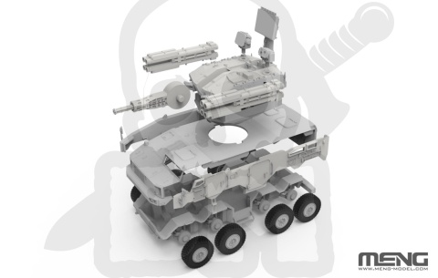 Meng 72017 Chinese Type 625E AA Gun & Missile Integrated Weapon System 1:72