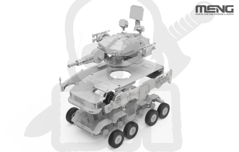 Meng 72018 Chinese PLB625 AA Gun & Missile Integrated Weapon System 1:72