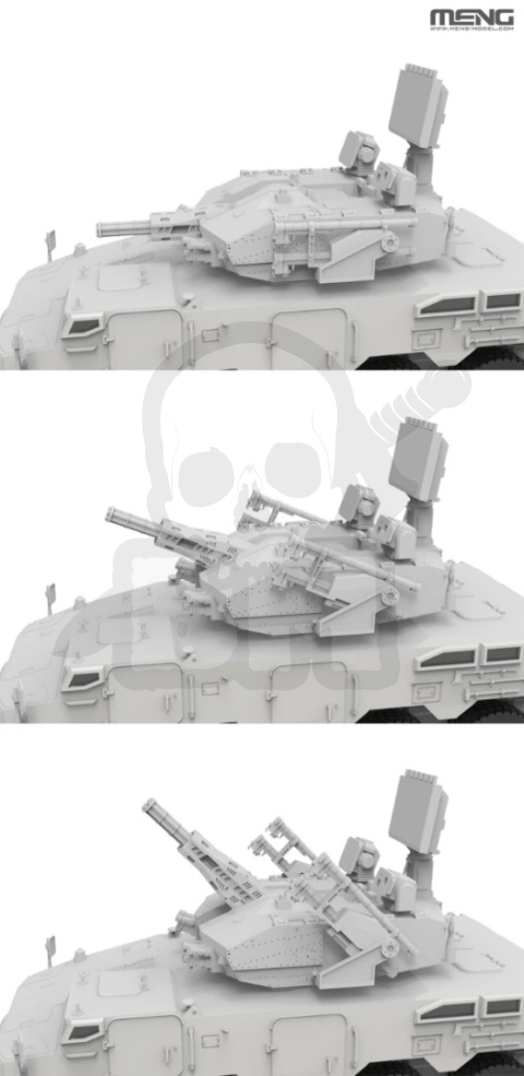 Meng 72018 Chinese PLB625 AA Gun & Missile Integrated Weapon System 1:72