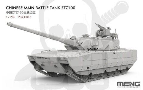 Meng 72021 Chinese Main Battle Tank ZTZ-100 1:72 model czołgu