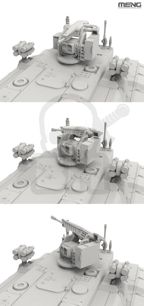 Meng 72021 Chinese Main Battle Tank ZTZ-100 1:72 model czołgu