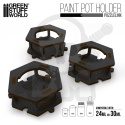 Paint Pot Holder x3 - podstawki pod farby 30 24 12 ml