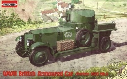 Roden 731 Pattern 1920 Mk.I 1:72 model samochodu pancernego z I i II wojny