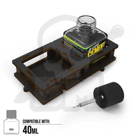 Square bottle Holder Pack x2 - podstawki pod klej