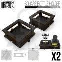 Square bottle Holder Pack x2 - podstawki pod klej