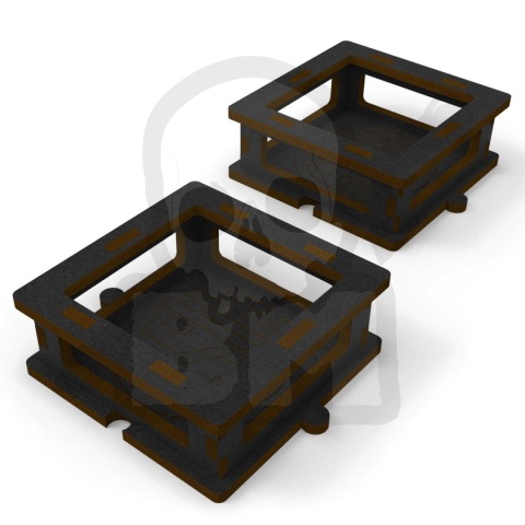 Square bottle Holder Pack x2 - podstawki pod klej