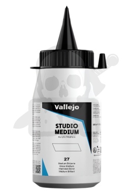 Vallejo 23027 Acrylic Studio Acrylic Polimer Emulsion 500 ml