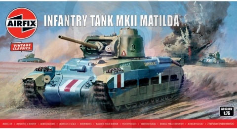 Airfix 01318V Matilda Tank 1:76 model angielskiego czołgu