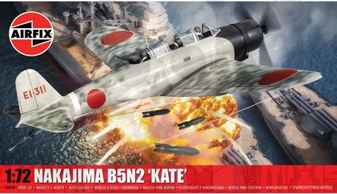 Airfix 04058 Nakajima B5N2 Kate 1:72 model samolotu