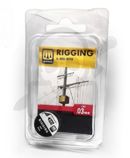 Ammo Mig 8018 Rigging - Medium Fine 0.03mm - Olinowanie 10 m
