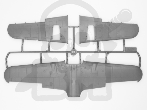 ICM 72304 Do 17Z-2 WWII German Bomber 1:72 model niemieckiego bombowca