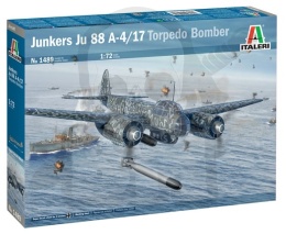Italeri 1489 Junkers Ju 88 A-17 Torpedo Bomber 1:72 model samolotu