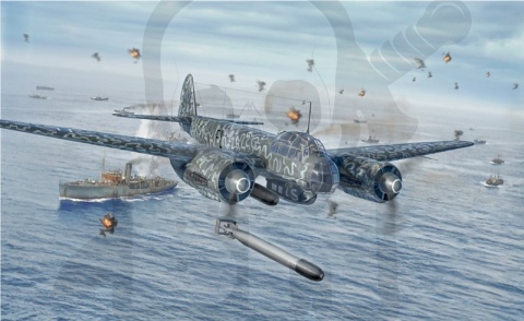 Italeri 1489 Junkers Ju 88 A-17 Torpedo Bomber 1:72 model samolotu