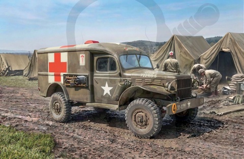 Italeri 90226 Dodge WC54 Ambulance 1:35 model pojazdu wojskowego