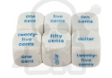 Money Word Dice 20 mm RPG kostka K6 pieniądze