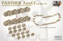Takom 35003 Panther Ausf. F mit Schmalturm und Gummisparende Laufwerke Sd.kfz. 171 1:35