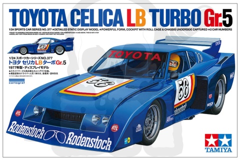 Tamiya 24377 1:24 Toyota Celica LB Turbo GR.5 model samochodu