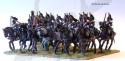 French Napoleonic Heavy Cavalry 1812-1815 Cuirassiers/Carabiniers 14 szt.