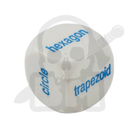 Shapes Words Dice 20 mm kostka K6 figury geometryczne