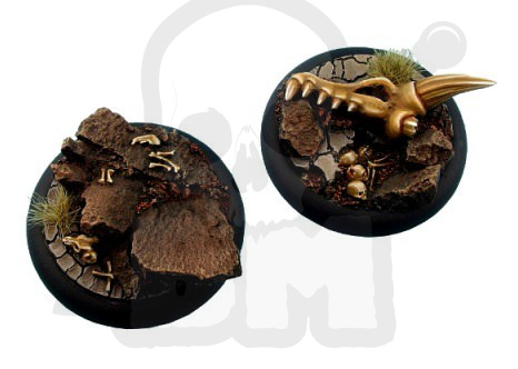 Troglodyte Bases, WRound 50mm (1) podstawki okrągłe podstawka okrągła
