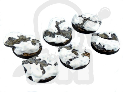 Winter Shale Bases, Round 40mm (2) podstawki okrągłe podstawka okrągła
