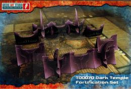 Dark Temple Fortification Set - fortyfikacje terrain SF
