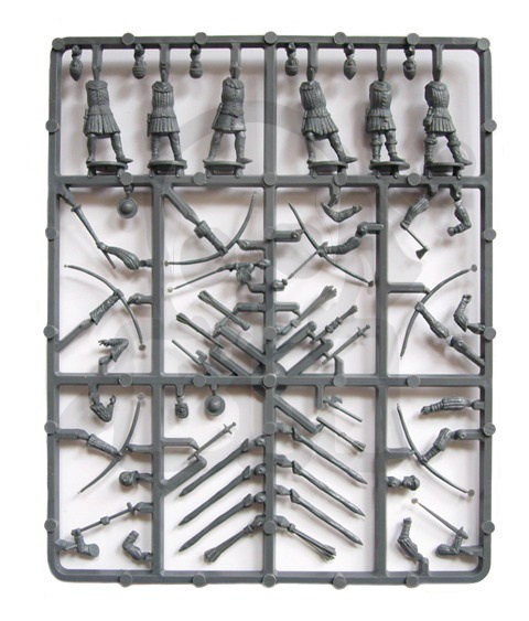 English Army 1415 Od Agincourt do Orleanu Rycerze łucznicy 6 figurek