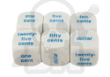 Money Word Dice 20 mm RPG kostka K6 pieniądze
