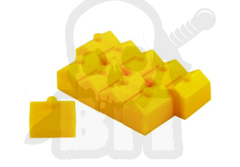 Pionki do gry - hotele żółte 10 szt. Pionek Hotel