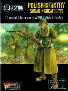 Polish Infantry Squad in greatcoats - Polska piechota 1939 - 10 szt.